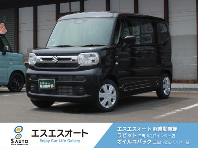 スズキ スペーシア 660 ハイブリッド X 届出済未使用車・禁煙車・保証あり・衝突軽写真1枚目 スズキ スペーシア 660 ハイブリッド X 届出済未使用車・禁煙車・保証あり・衝突軽写真1枚目