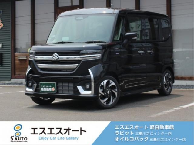 スズキ スペーシア 660 カスタム ハイブリッド XS 両側電動スライドドア・LEDヘッドライト写真1枚目 スズキ スペーシア 660 カスタム ハイブリッド XS 両側電動スライドドア・LEDヘッドライト写真1枚目