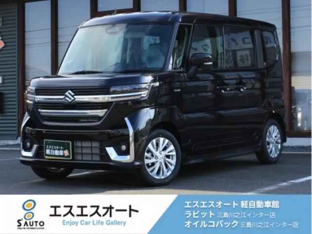 スズキ スペーシア 660 カスタム ハイブリッド GS LEDヘッドライト・電動パーキングブレーキ写真1枚目 スズキ スペーシア 660 カスタム ハイブリッド GS LEDヘッドライト・電動パーキングブレーキ写真1枚目
