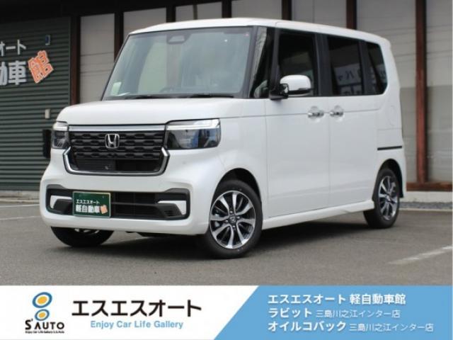 ホンダ N-BOXカスタム 660 届出済未使用車・保証あり・禁煙車・衝突軽写真1枚目 ホンダ N-BOXカスタム 660 届出済未使用車・保証あり・禁煙車・衝突軽写真1枚目