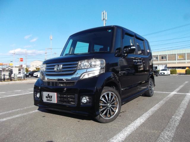 �z���_&nbsp;N-BOX�J�X�^�� G 4WD �^�[�{�p�b�P�[�W HID���C�g �o�b�N�J�����ʐ^1����