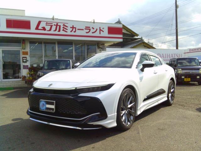 トヨタ クラウンクロスオーバー 2.5 G アドバンスト レザー パッケージ E-Four 4WD モデリスタエアロ付写真1枚目 トヨタ クラウンクロスオーバー 2.5 G アドバンスト レザー パッケージ E-Four 4WD モデリスタエアロ付写真1枚目