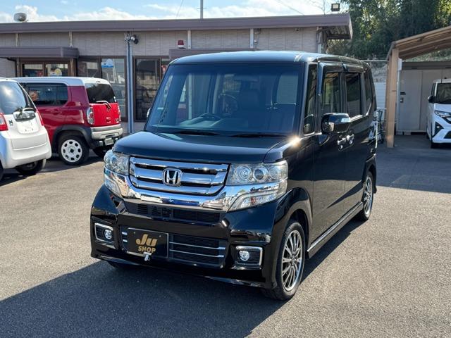ホンダ N-BOXカスタム 660 G ターボ Lパッケージ ナビ/フルセグTV/Bluetooth/両側電動写真1枚目 ホンダ N-BOXカスタム 660 G ターボ Lパッケージ ナビ/フルセグTV/Bluetooth/両側電動写真1枚目