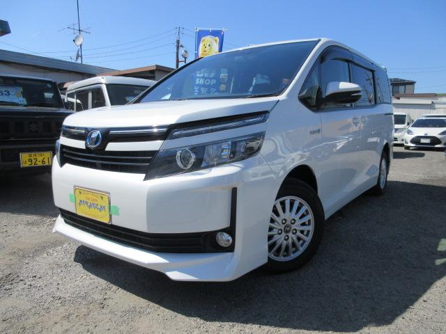 トヨタ ヴォクシーハイブリッド ハイブリッドV 9型ナビTVバックカメラ両側電動S写真1枚目 トヨタ ヴォクシーハイブリッド ハイブリッドV 9型ナビTVバックカメラ両側電動S写真1枚目