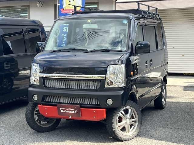 スズキ エブリイワゴン 660 JPターボ オーバーテックリフトアップ写真1枚目