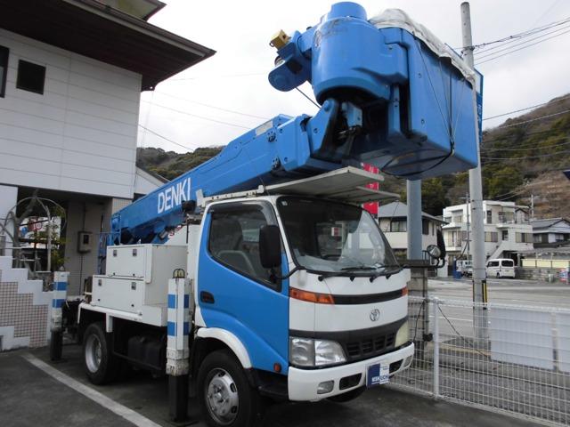トヨタ ダイナトラック 5.3 高床 ディーゼル 高所作業車 タダノ14.5m 電工仕様写真1枚目 トヨタ ダイナトラック 5.3 高床 ディーゼル 高所作業車 タダノ14.5m 電工仕様写真1枚目