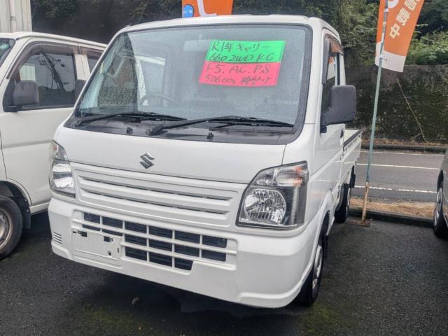 スズキ キャリイトラック 660 KCエアコン・パワステ 3方開 MT エアコン パワステ写真1枚目 スズキ キャリイトラック 660 KCエアコン・パワステ 3方開 MT エアコン パワステ写真1枚目