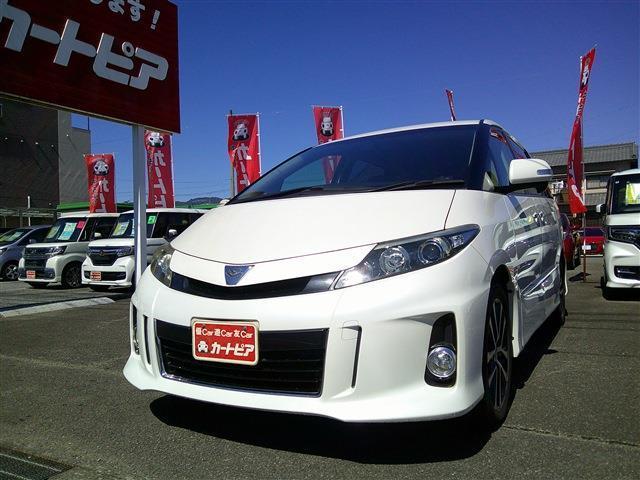 トヨタ エスティマ 2.4 アエラス プレミアム エディション SDナビ ハーフレザー 7人 1年保証写真1枚目 トヨタ エスティマ 2.4 アエラス プレミアム エディション SDナビ ハーフレザー 7人 1年保証写真1枚目