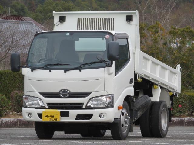 日野 デュトロ 3t 高床 強化ダンプ 内寸-長301x幅159x高36写真1枚目 日野 デュトロ 3t 高床 強化ダンプ 内寸-長301x幅159x高36写真1枚目