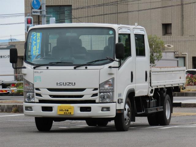 いすゞ エルフトラック 2.75t ワイドロング Wキャブ 内寸-長332x幅192x高37写真1枚目 いすゞ エルフトラック 2.75t ワイドロング Wキャブ 内寸-長332x幅192x高37写真1枚目