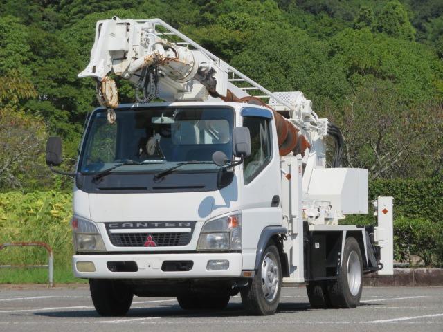 三菱 キャンター 穴掘建柱車 アイチD50A写真1枚目 三菱 キャンター 穴掘建柱車 アイチD50A写真1枚目