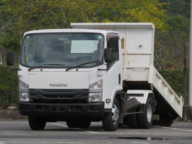 いすゞ エルフトラック 3.75t ワイド ローダーダンプ 内寸-長331x幅200x高34写真1枚目 いすゞ エルフトラック 3.75t ワイド ローダーダンプ 内寸-長331x幅200x高34写真1枚目