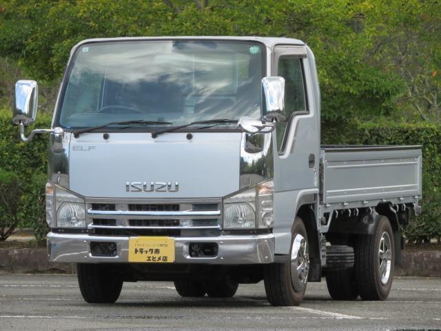 いすゞ エルフトラック 2t 全低床 10尺 内寸-長312x幅161x高38写真1枚目 いすゞ エルフトラック 2t 全低床 10尺 内寸-長312x幅161x高38写真1枚目