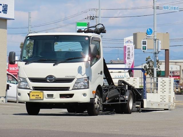 日野 デュトロ 3t ワイド超ロング セルフローダー 内寸-長570x幅208x高9写真1枚目 日野 デュトロ 3t ワイド超ロング セルフローダー 内寸-長570x幅208x高9写真1枚目