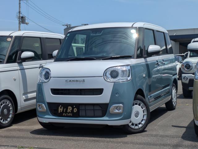 ダイハツ ムーヴキャンバス ストライプス G Dオーディオ 届出済未使用車写真1枚目 ダイハツ ムーヴキャンバス ストライプス G Dオーディオ 届出済未使用車写真1枚目