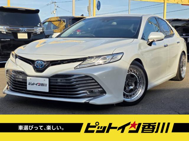 トヨタ カムリ 2.5Gハイブリッドハイブリッド トヨタセーフティー ローダウン車高調 純正ナビ フルセグTV バックカメラ写真1枚目 トヨタ カムリ 2.5Gハイブリッドハイブリッド トヨタセーフティー ローダウン車高調 純正ナビ フルセグTV バックカメラ写真1枚目