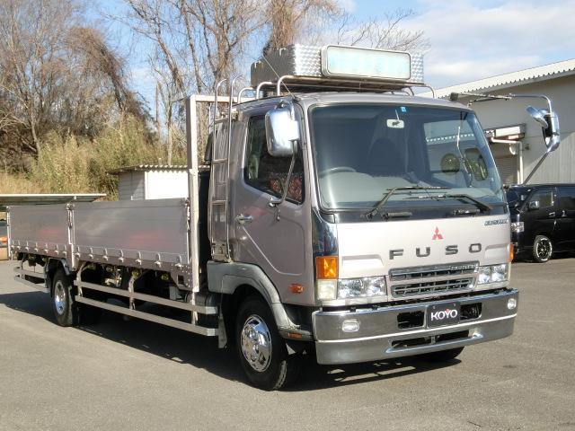 三菱 ふそうファイター カスタム/アルミブロック平ボディ/内寸L6700×W2140mm/6MT/3.3t積/鱗シートキャリア/メッキパーツ写真1枚目 三菱 ふそうファイター カスタム/アルミブロック平ボディ/内寸L6700×W2140mm/6MT/3.3t積/鱗シートキャリア/メッキパーツ写真1枚目