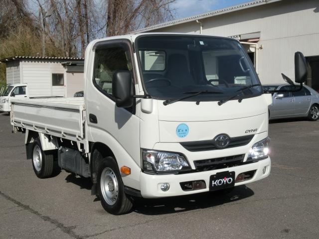 トヨタ ダイナトラック 平ボディ/1.25t積/ガソリン/AT/普通免許運転可/10尺/高床/シングルタイヤ/ETC/キーレス/Bカメラ/鉄床写真1枚目 トヨタ ダイナトラック 平ボディ/1.25t積/ガソリン/AT/普通免許運転可/10尺/高床/シングルタイヤ/ETC/キーレス/Bカメラ/鉄床写真1枚目