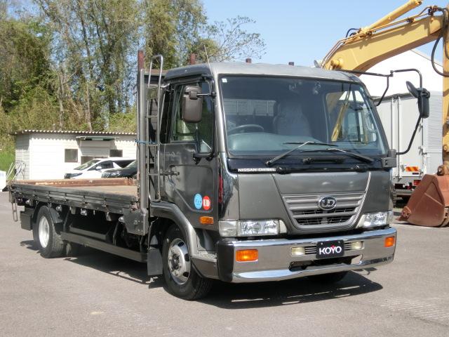 日産 コンドル 平ボディ/造りボディ/足場屋仕様/スタンション穴/地上高95cm/NAエンジン/煤焼き無し/内寸:L500×W213cm写真1枚目 日産 コンドル 平ボディ/造りボディ/足場屋仕様/スタンション穴/地上高95cm/NAエンジン/煤焼き無し/内寸:L500×W213cm写真1枚目