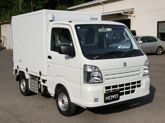 スズキ キャリイトラック 冷蔵冷凍車/中温/-5度設定/サイド扉/東プレ製/AT/リアソナー/オートライト/キーレス/写真1枚目 スズキ キャリイトラック 冷蔵冷凍車/中温/-5度設定/サイド扉/東プレ製/AT/リアソナー/オートライト/キーレス/写真1枚目