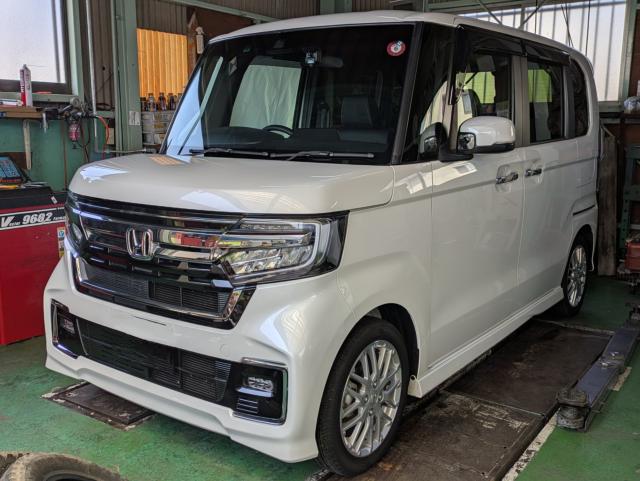 ホンダ N-BOXカスタム L ターボ ETC Bモニター ドラレコ写真1枚目