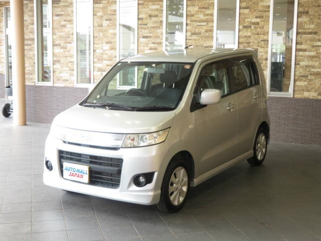 スズキ ワゴンRスティングレー X ワンオーナー 純正アルミホイル 電格ドアミラー写真1枚目 スズキ ワゴンRスティングレー X ワンオーナー 純正アルミホイル 電格ドアミラー写真1枚目