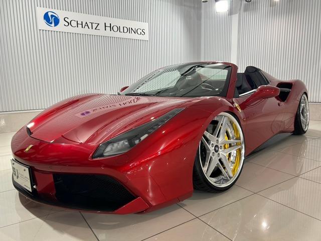 フェラーリ４８８スパイダー (株)シャッツ ジャパン 本社ショールーム（愛媛県松山市）｜エムジェー
