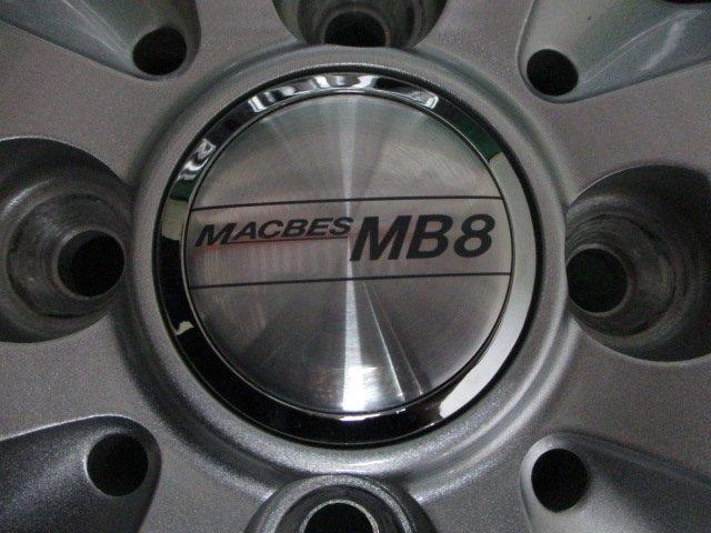 タイヤ＆ホイールセット MACBES MB8 14inアルミ＆スタッドレス｜(株