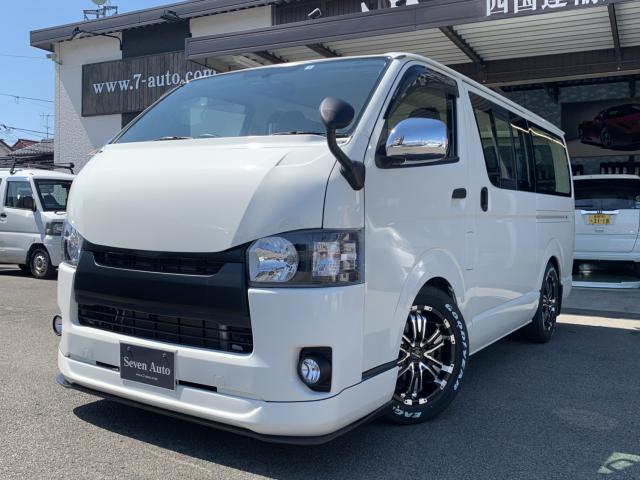 トヨタ ハイエースバン 4型フェイス 走行8000キロ｜愛媛県 (有)セブン 