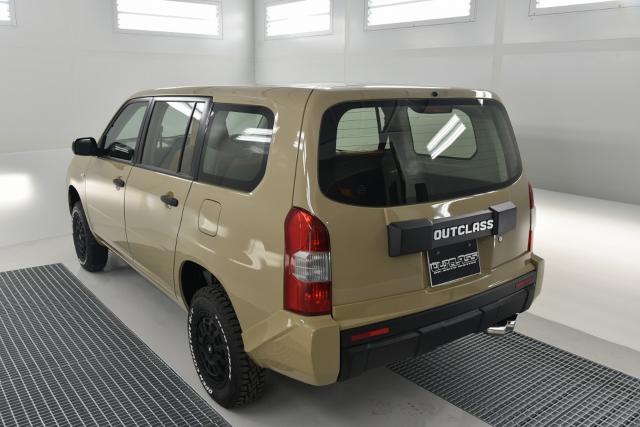 トヨタ サクシードバン 4WD リフトアップ OUTCLASSコンプリート｜徳島