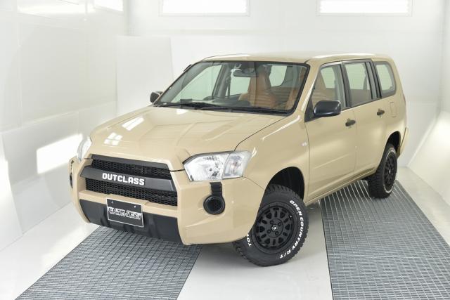 トヨタ サクシードバン 4WD リフトアップ OUTCLASSコンプリート｜徳島