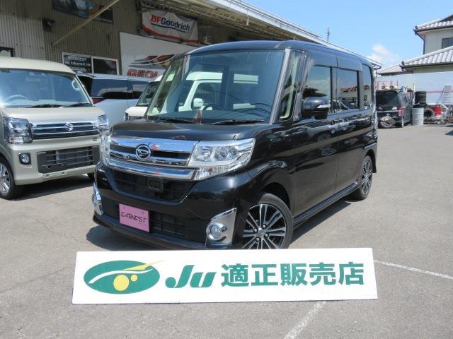ダイハツ タントカスタム RS ワンオーナー ナビ Bluetooth ETC ダイハツ タント カスタム RS SA ワンオーナー／禁煙車／8インチ