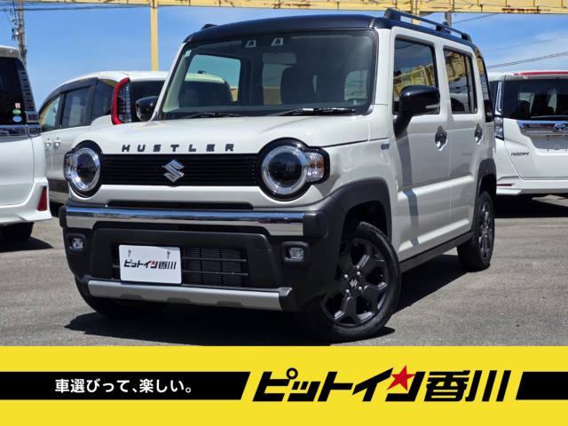 ハスラータフワイルド ルーフ黒ベージュツートン レーダーブレーキ クルーズコントロール シートヒーター コーナーセンサー