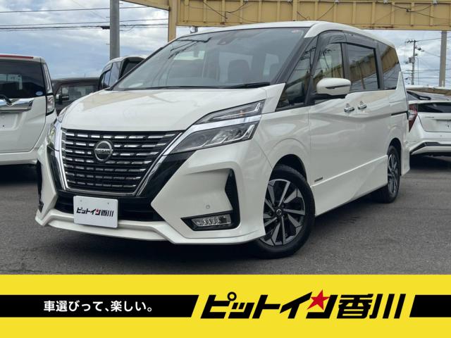 セレナS-HYBRIDハイウェイスター V 8人乗り 純正9インチナビ フルセグTV アラウンドビューモニター 両側自動ドア 2.0ETC