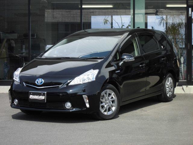 トヨタ プリウスα S チューンブラック 後席モニター｜愛媛県 (株  