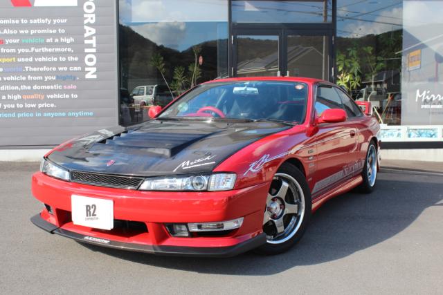 シルビア S14後期 エアロボンネット CARBON S14 シルビア 後期 カーボンボンネット Type1 オリジン