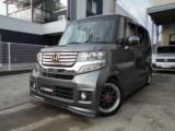 N-BOXカスタム G Lパッケージ 左Pスラ 車高調 ナビTV