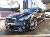 フーガ 250VIP SR 黒革 ナビTV 車高調