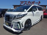 アルファード2．5 S Aパッケージ タイプ ブラック 4WD BLACKPEARLエアロ 22AW 車高調 11型ナビTV