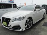 クラウンハイブリッド RS アドバンス黒革シート ナビ サンルーフ