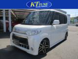 タント カスタムX 後期 車高調 社外16インチアルミ 