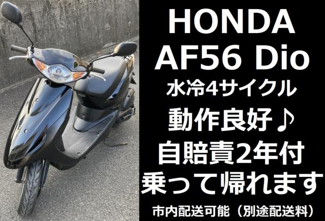 ライブディオ AF34 最終型 シャッターキータイプ ブルー 実動 - ホンダ