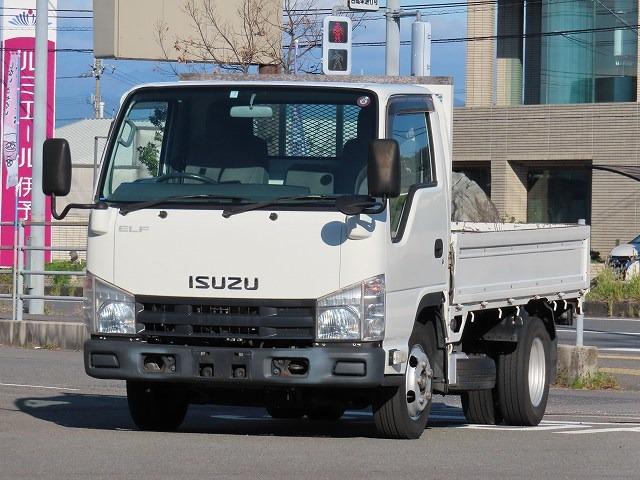 エルフトラック2t 全低床 10尺 内寸-長312x幅162x高37