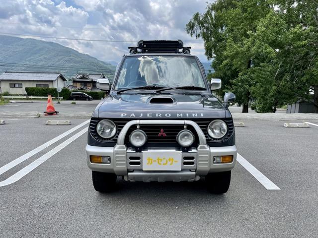 三菱 パジェロミニ 660 Vr Ii 4wd ターボ ルーフキャリヤ 純正フォグ Etc 徳島県 ファミリーオート逢坂の中古車物件詳細 Mj エムジェー