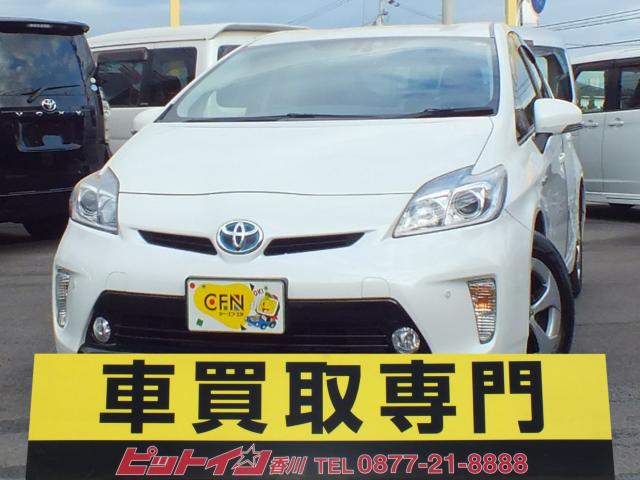 トヨタ プリウス G 車検6年1月／後期モデル／純正8インチナビ｜香川県 